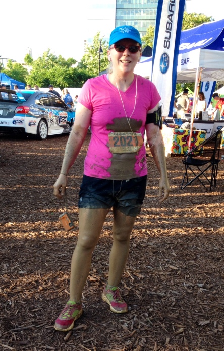 The damage after the mud pit.